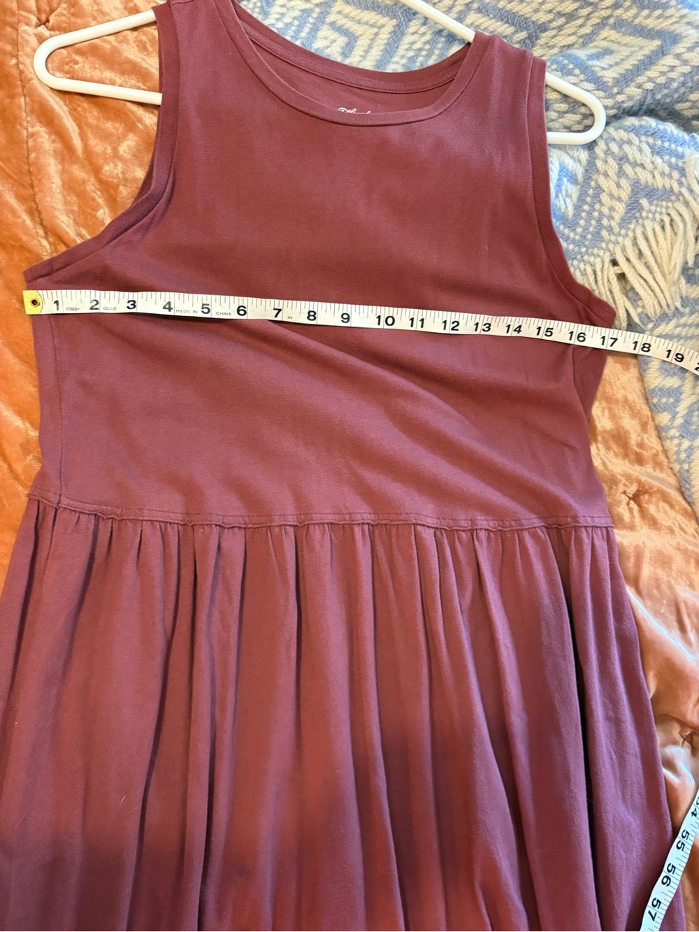 Universal Thread Sleeveless Brown Tiered Maxi Dress - Picture 5 of 6